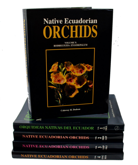 “Native Ecuadorian Orchids” — 5-Volume Collection