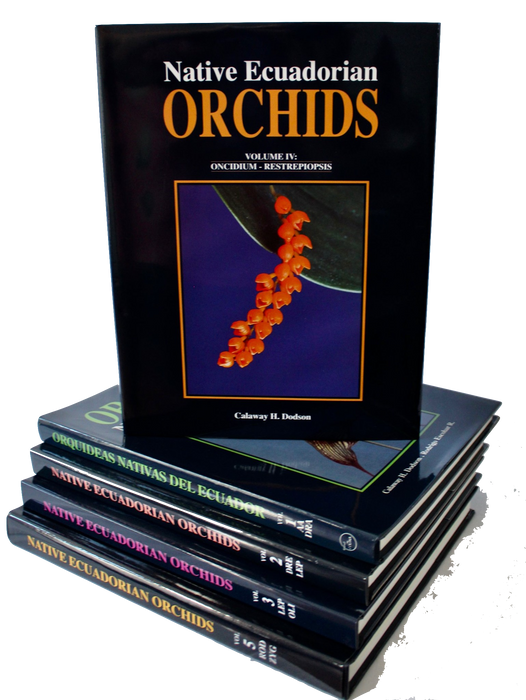“Native Ecuadorian Orchids” — 5-Volume Collection