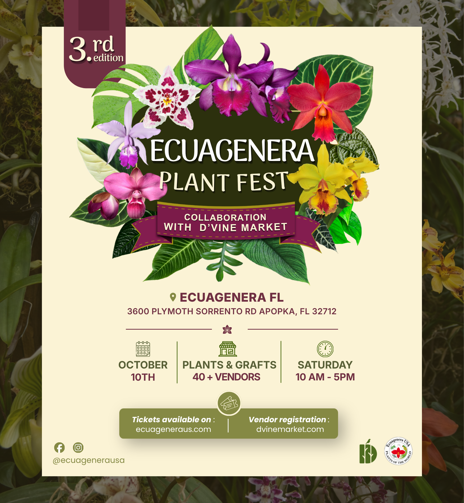 🌿✨ ¡Ecuagenera Plant Fest is back! ✨🌿