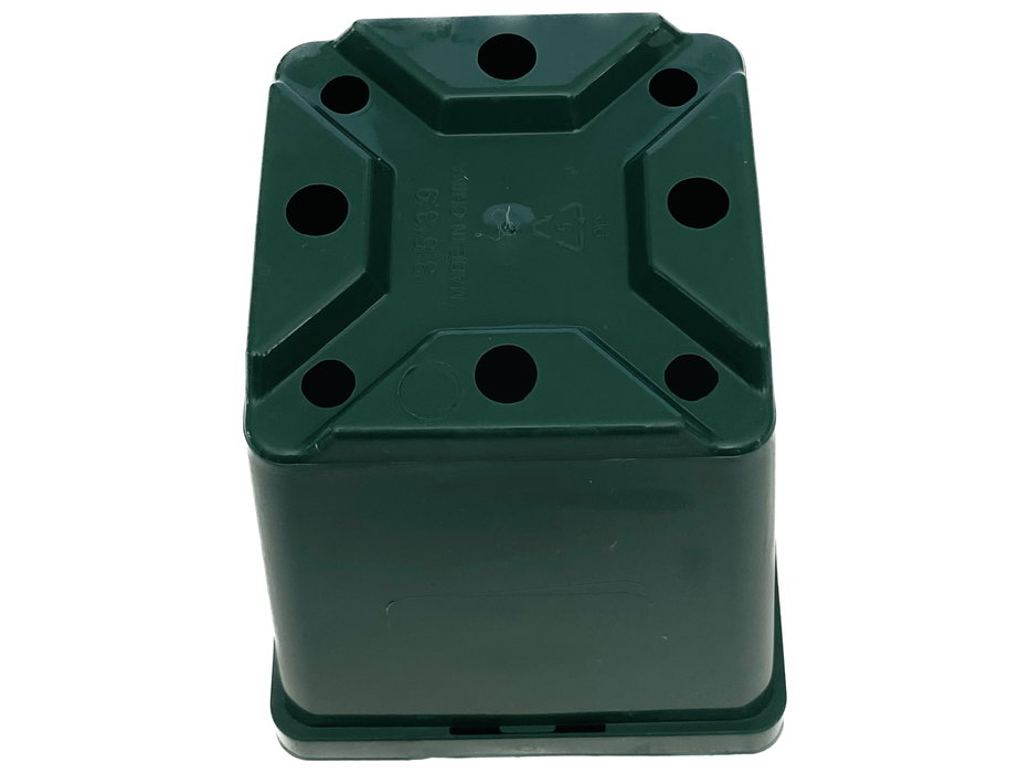 3.5' Pot - Square Green