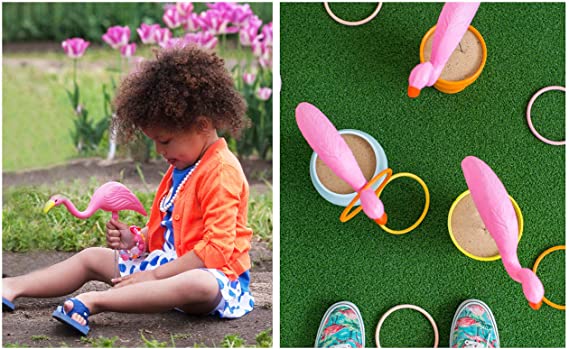 Mini Mingo Flamingo - 13-inch Flamingo Garden Stake (2-Pack)