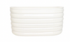10" Ceramic pot - Jackie White