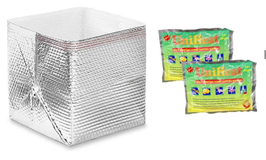 Box insulation + 2 Heat packs (L box)